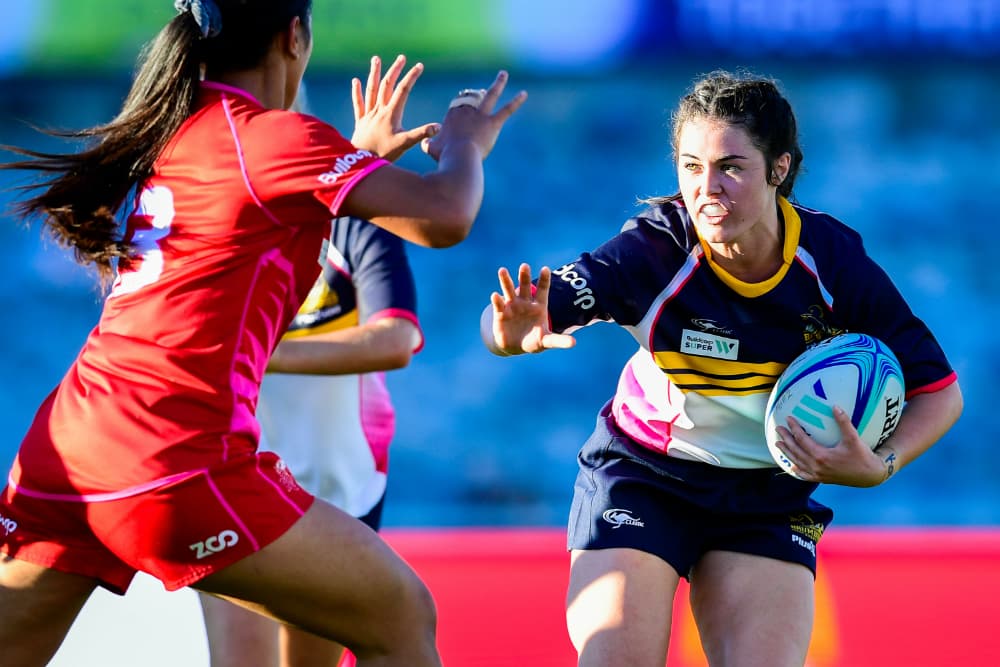Kiahan Bellchambers is part of the Super W revolution in Canberra. Photo: RUGBY.com.au/Stuart Walmsley