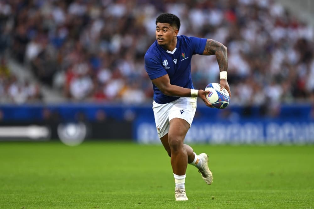 Samoa upset Italy in their first match back after the World Cup. Photo: Getty Images
