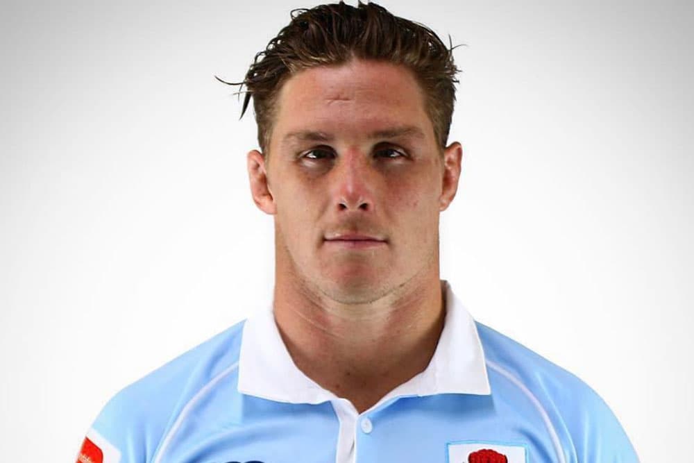 Michael Hooper wears the retro jersey. Photo: Instagram/NSW Waratahs
