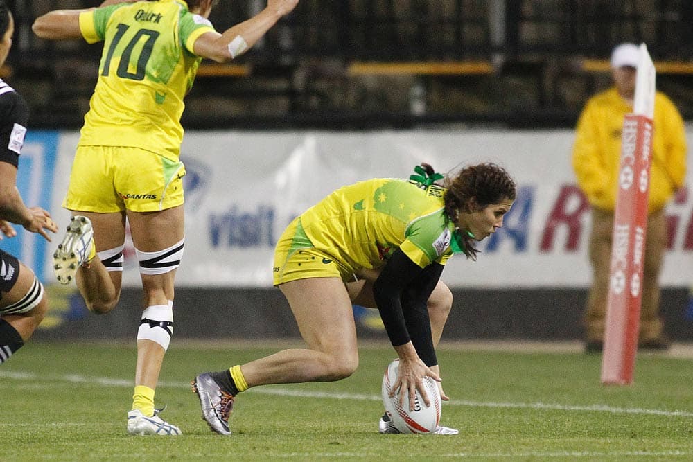 The Australian Sevens could clinch the World Series this week. Photo: Getty Images