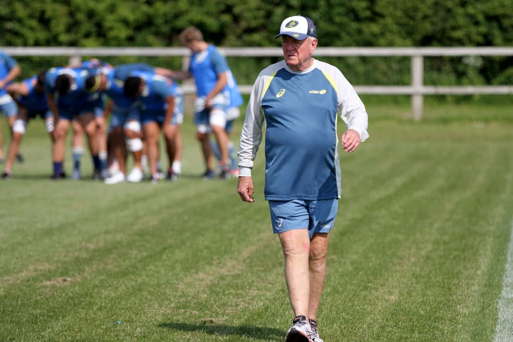 Allan Gaffney gave his thoughts on the U20s performance. Photo: ARU Media