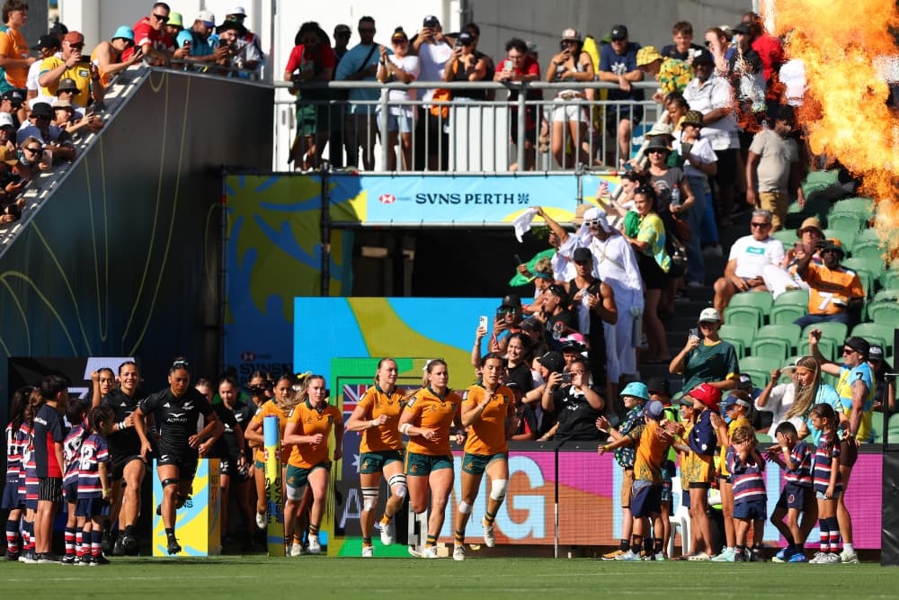 Perth SVNS have locked in their entertainment ahead of 100 days to go until the event. Photo: Getty Images