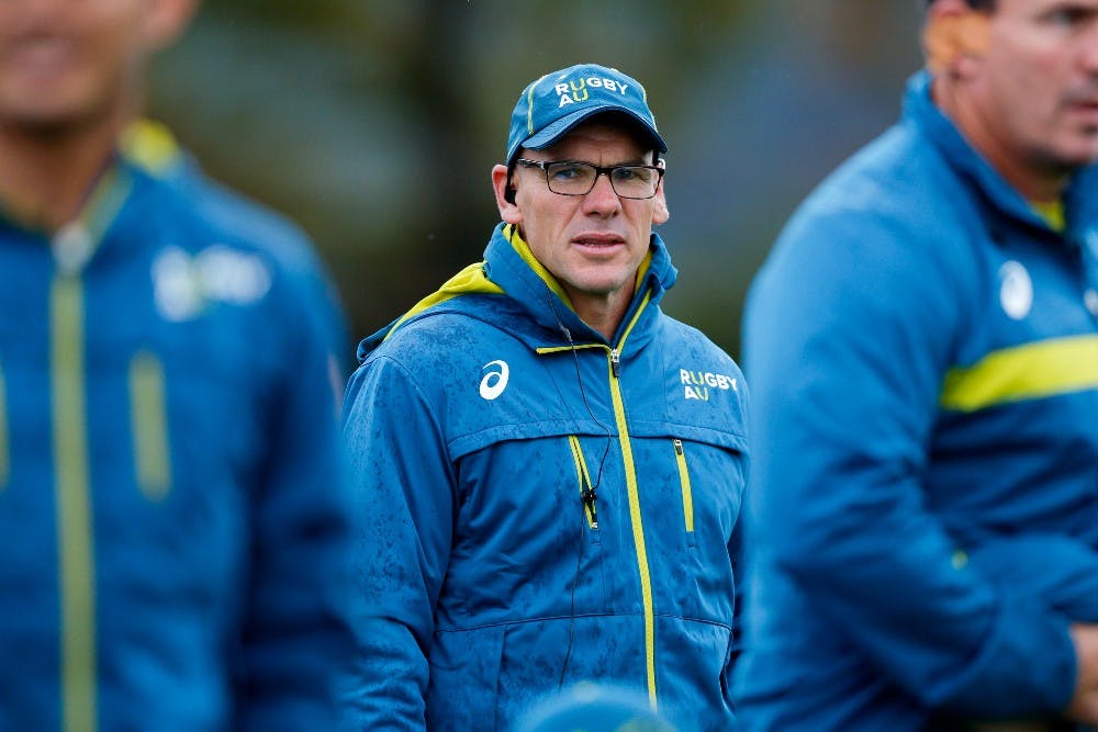 Junior Wallabies coach Nathan Grey has blown up after several controversial decisions during their defeat to Ireland. Photo: Getty Images