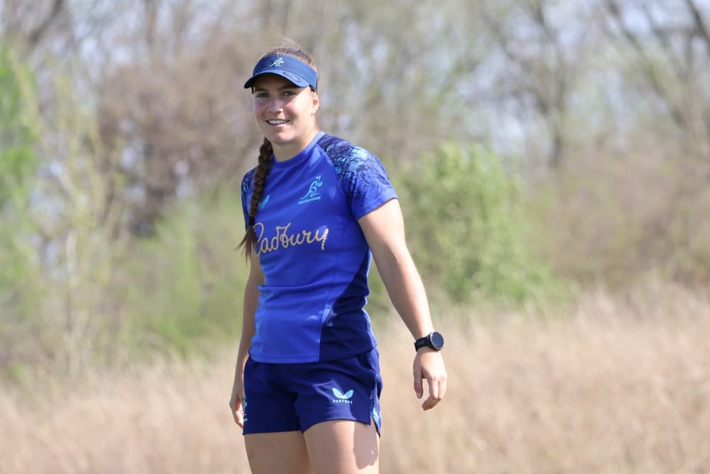 Ella Ryan is ready for her moment after returning to Rugby Union. Photo: Wallaroos Media