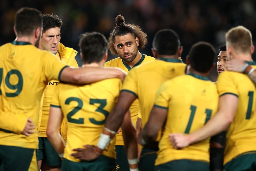 Lukhan Salakaia-Loto says COVID-19 has allowed the Wallabies to come closer together. Photo: Getty Images