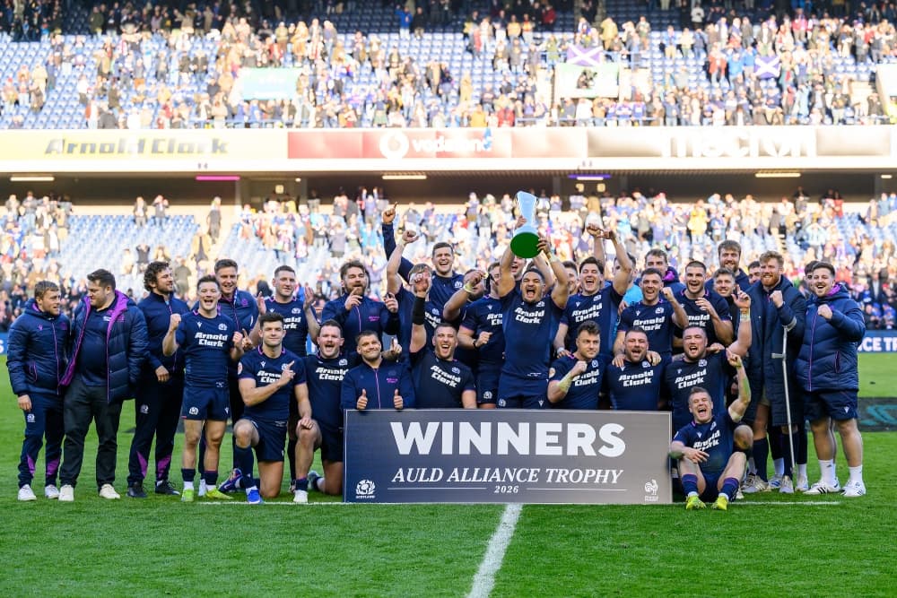 Scotland kept their Six Nations hopes alive after outgunning leaders France. Photo: Getty Images