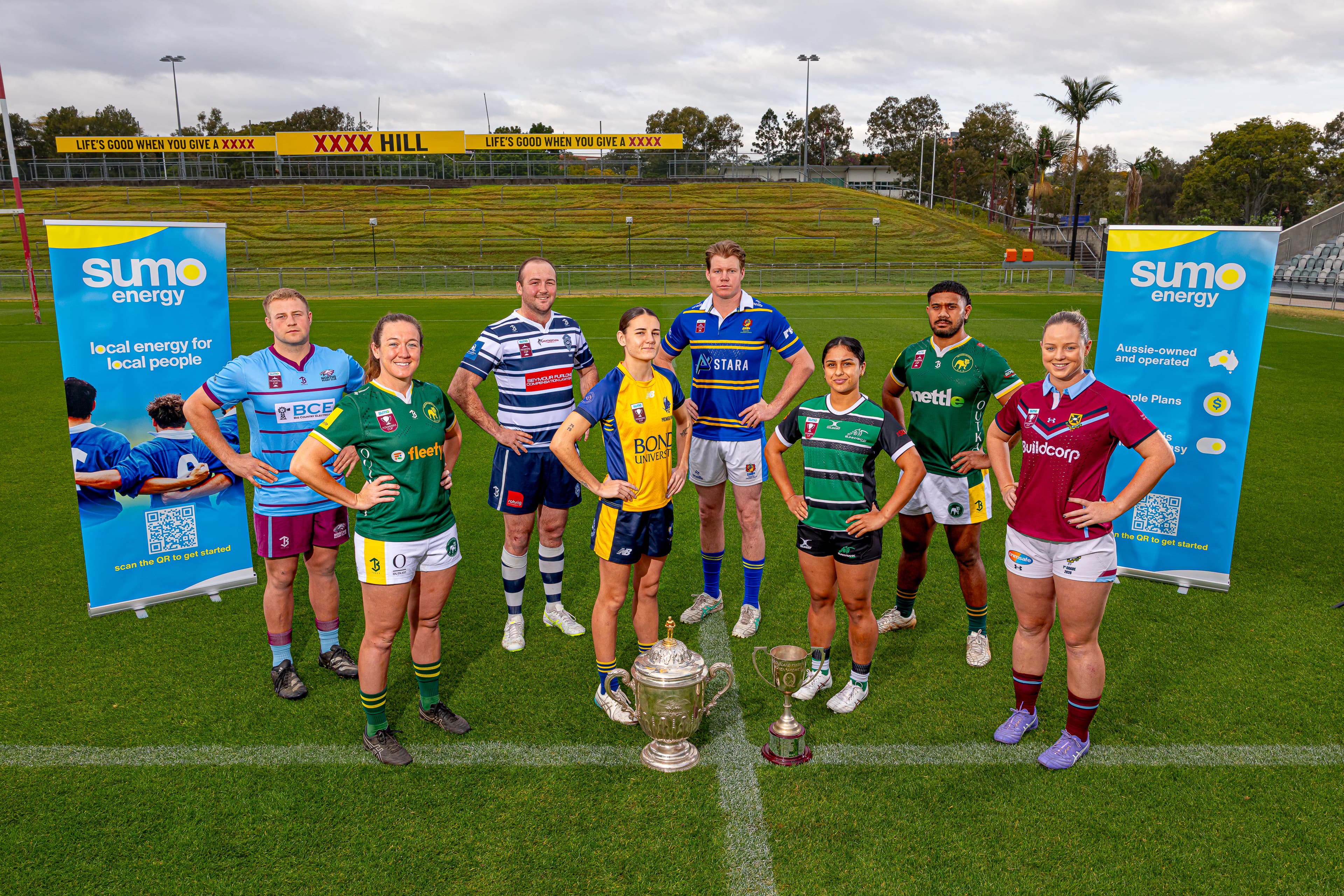 Chasing the prize...the Hospital Cup and Founders Cup captains into the finals