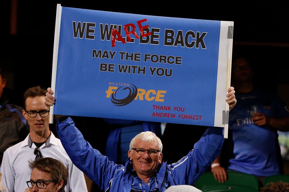 Western Force coach Tim Sampson says his side must beat the Rebels for their members.