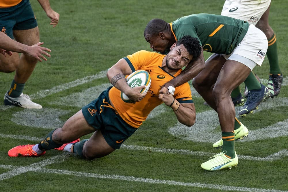 Hunter Paisami re-signs with Rugby Australia and Queensland Reds through 2024. Photo: Getty Images