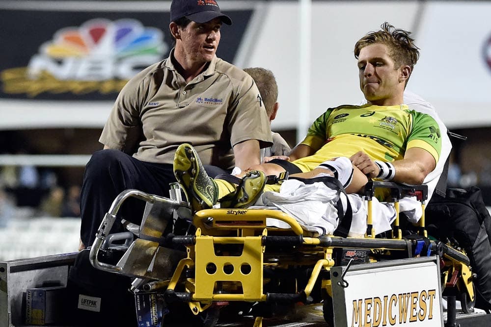 Tom Lucas is working his way back from knee surgery