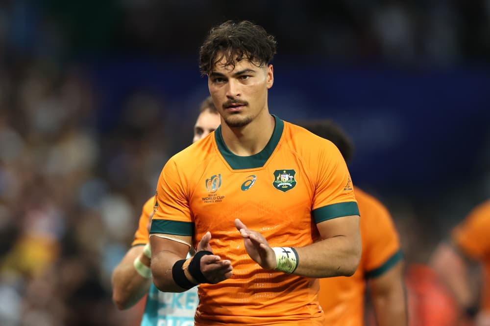 Jordan Petaia opened his account in the Top 14 with Perpignan. Photo: Getty Images