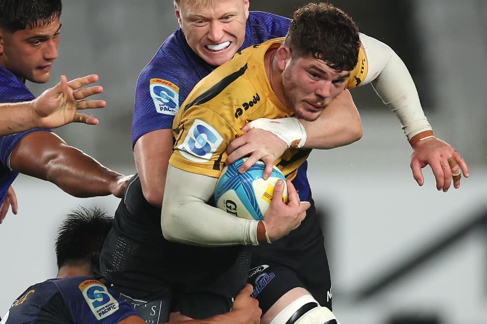 Carlo Tizzano has made a rapid return from a pec injury for the Force. Photo: Getty Images