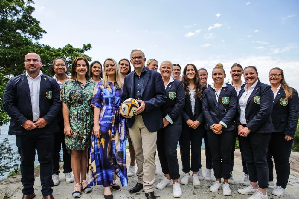 The Wallaroos reflect on the announcement of further funding for 2023. Photo: getty Images