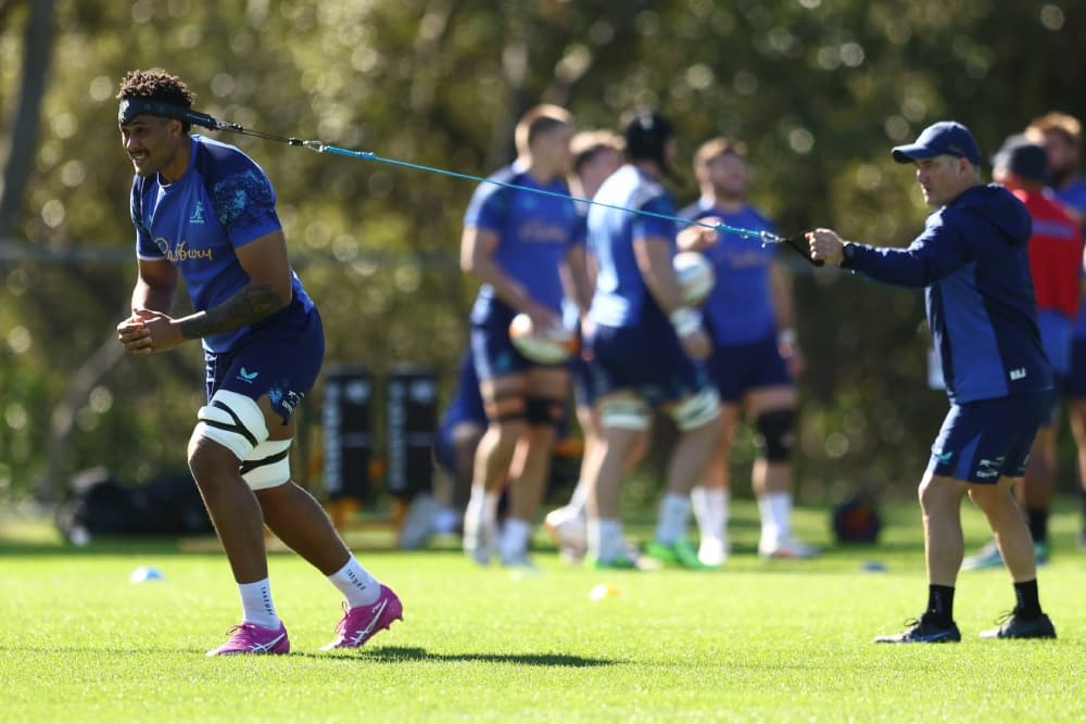 Miles Amatosero has been backed to deliver as an enforcer against Italy. Photo: Getty Images