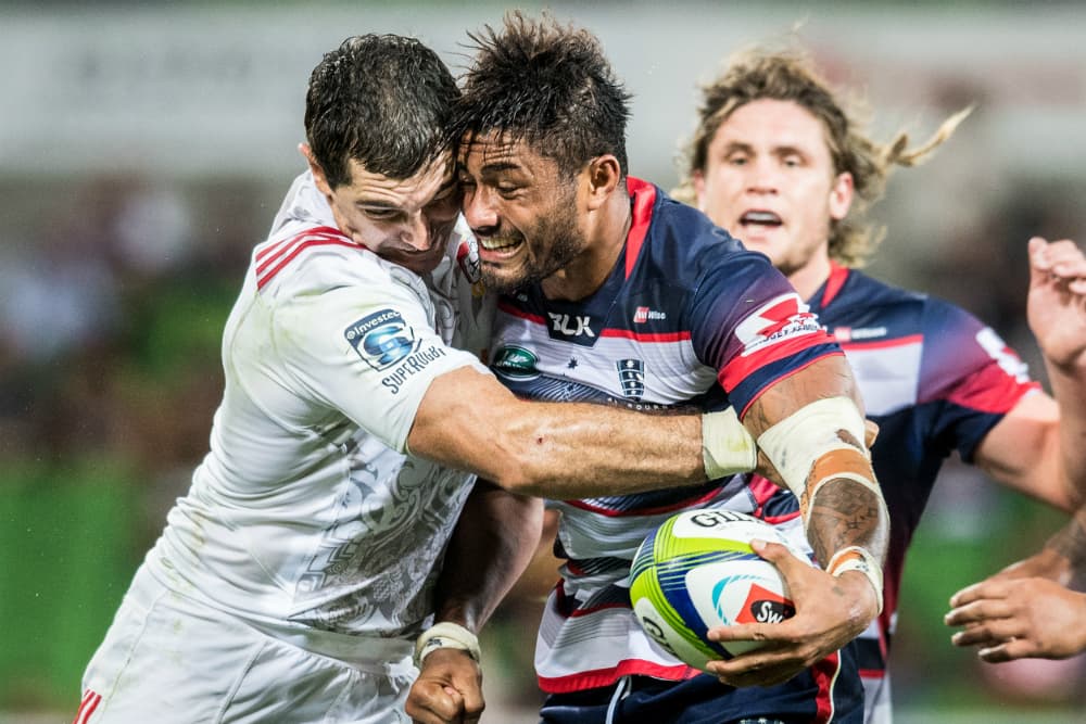 Amanaki Mafi was superb again tonight. Photo: RUGBY.com.au/Stuart Walmsley