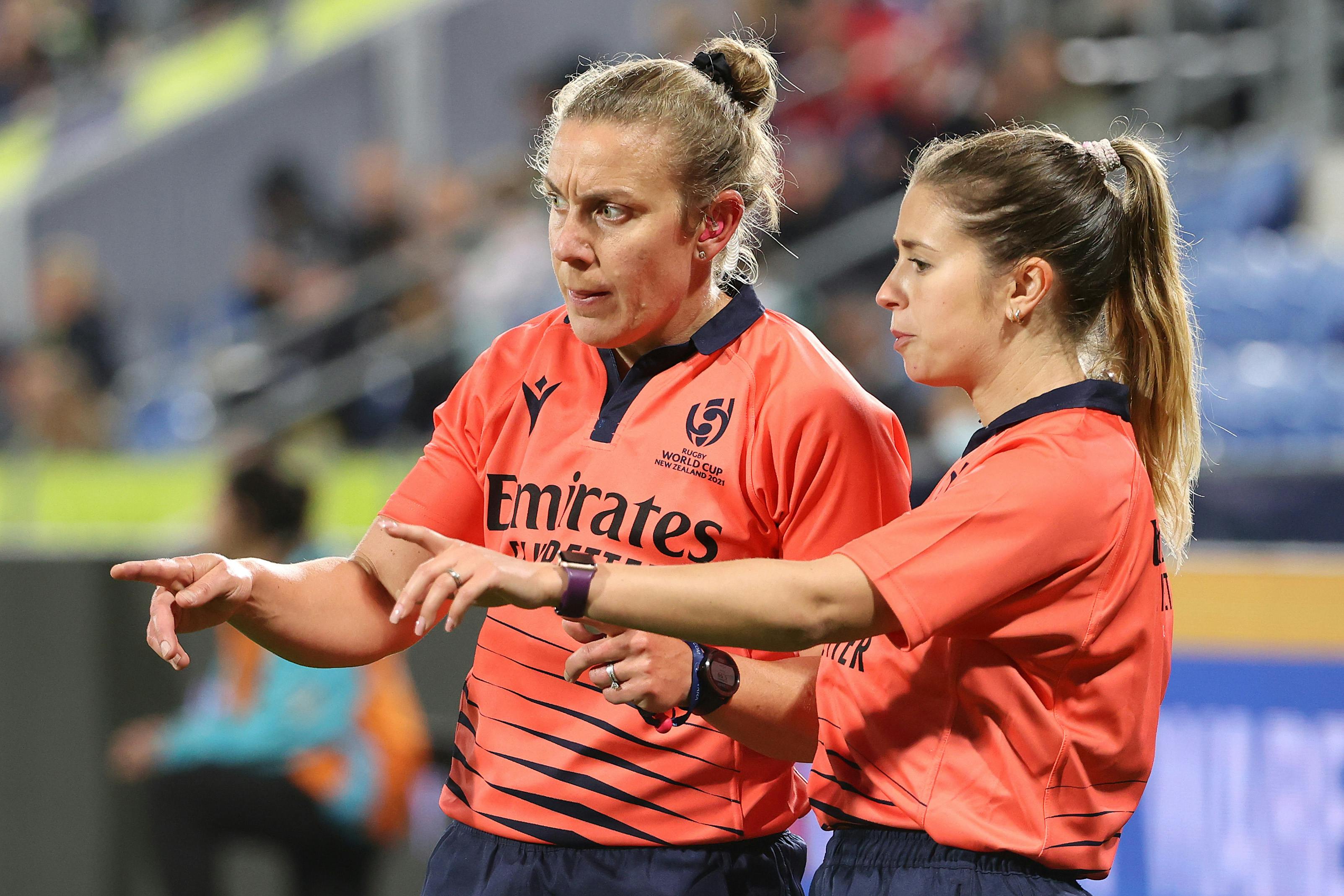 Amber McLachlan has been appointed to the Women's Six Nations opener. Photo: Getty Images