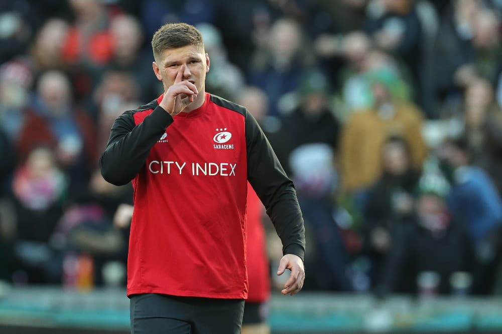 Saracens are keen to keep Owen Farrell. Photo: Getty Images