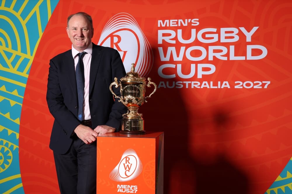 Brett Robinson sits down to discuss the Wallabies and the future of the game. Photo: World Rugby