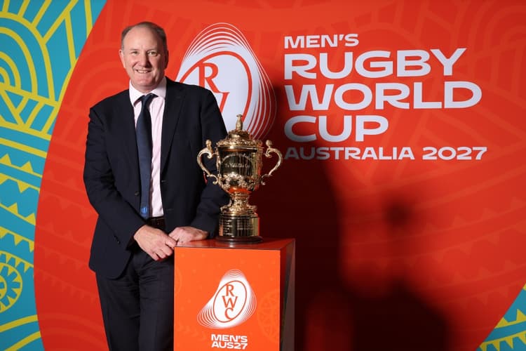 Brett Robinson sits down to discuss the Wallabies and the future of the game. Photo: World Rugby