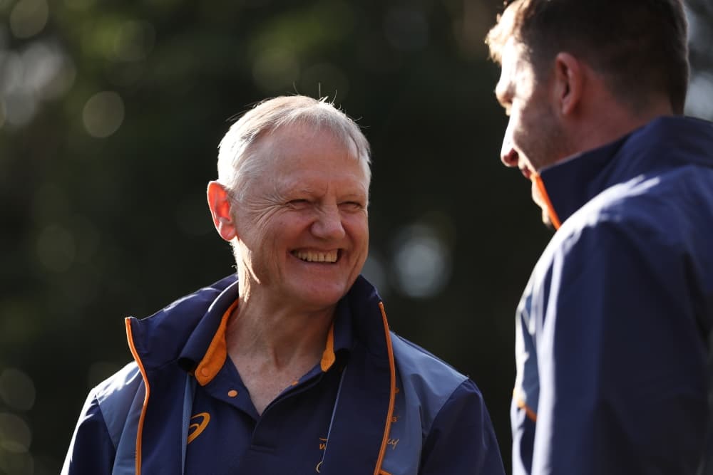 Joe Schmidt is refusing to complain about not having his overseas players available to face England. Photo: Getty Images