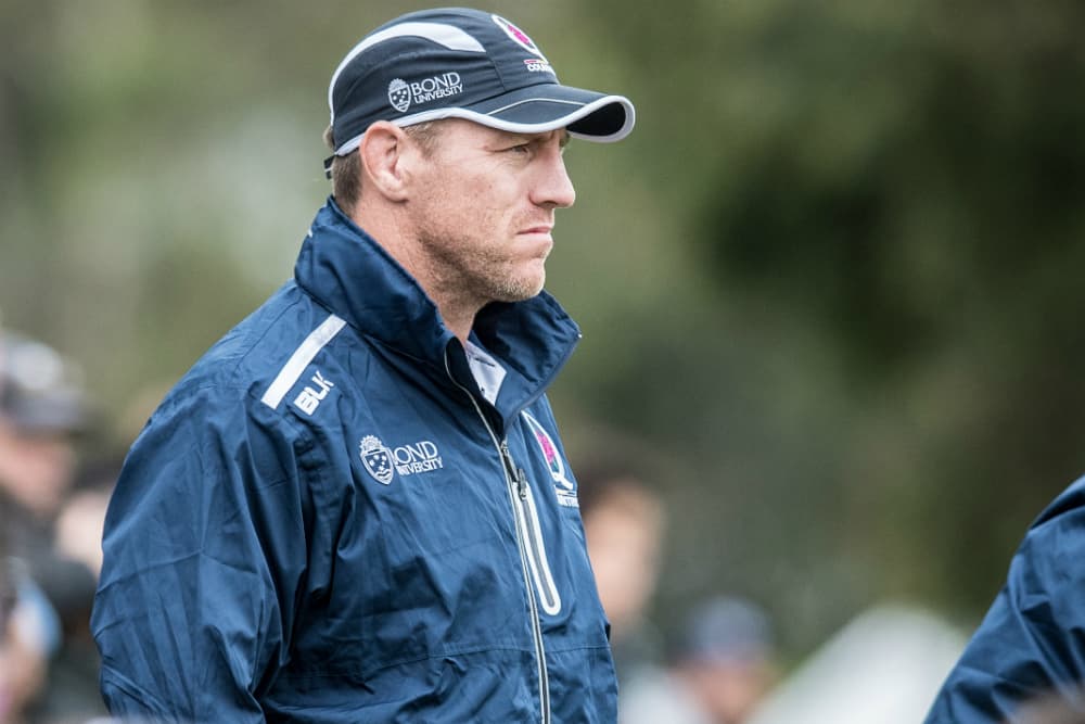 Brad Thorn will be wearing the players kit rather than the coaching one on the sideline this weekend. Photo: ARU Media/Stu Walmsley