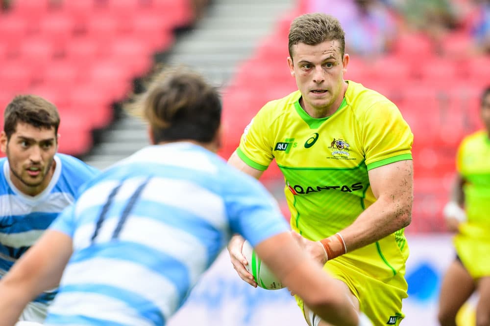 Australian Sevens captain Nick Malouf has signed on for the 2021 Tokyo Olympics. Photo: RUGBY.com.au/Stuart Walmsley