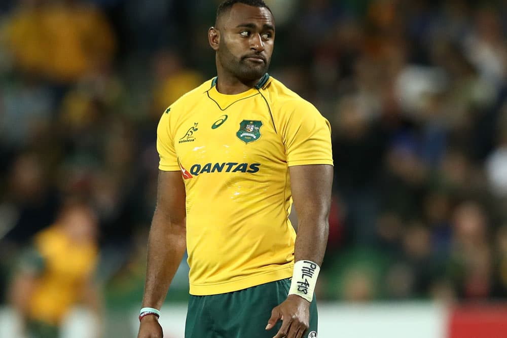Tevita Kuridrani and Marika Koroibete share a good bond. Photo: Getty Images