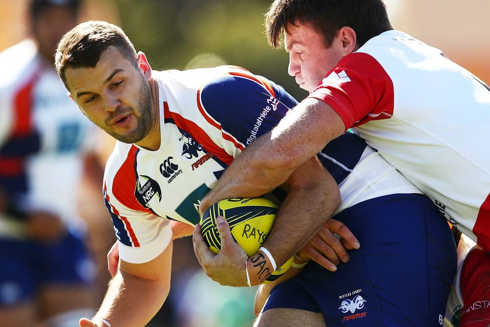 Rams skipper Paul Asquith will line-up opposite Jono Lance on Saturday afternoon. Photo: Getty Images.