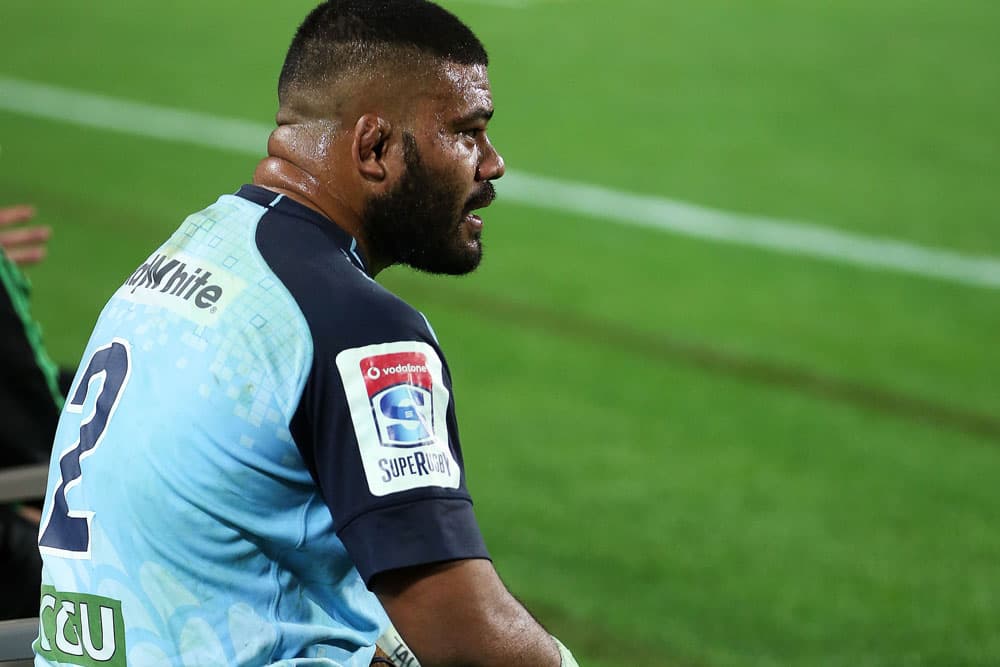 Tolu Latu has been ruled out of the Waratahs' Jaguares match. Photo: Getty Images