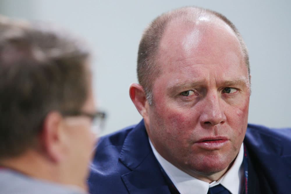 Tony McGahan just needs 23 fit players for Friday night. Photo: Getty Images