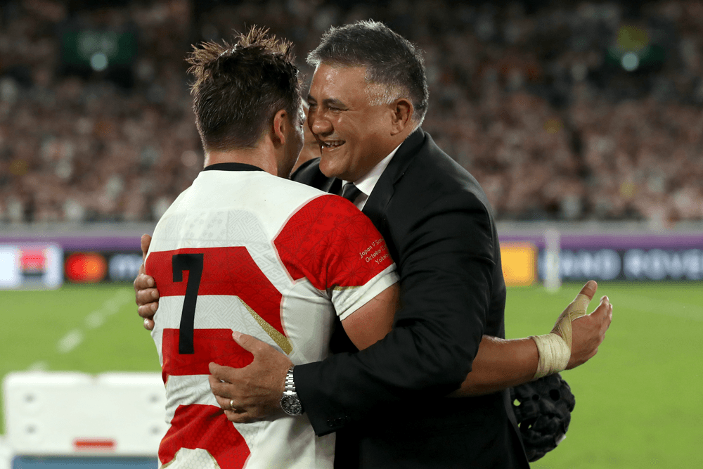 Jamie Joseph has re-signed to coach Japan. Photo: Getty Images