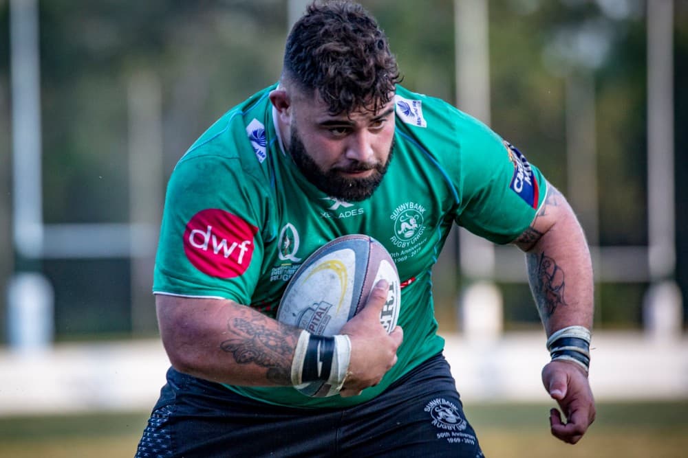 Dave Feao impressed on his return to Premier Rugby. Photo: QRU Media Unit/Brendan Hertel