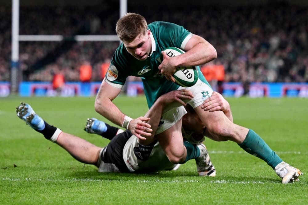 Ireland stayed alive in the Six Nations with a hard fought win over Wales. Photo: Getty Images