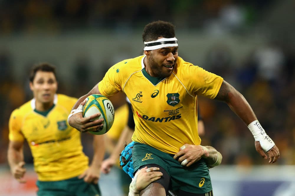 Samu Kerevi has started in four Tests for the Wallabies in 2016. Photo: Getty Images