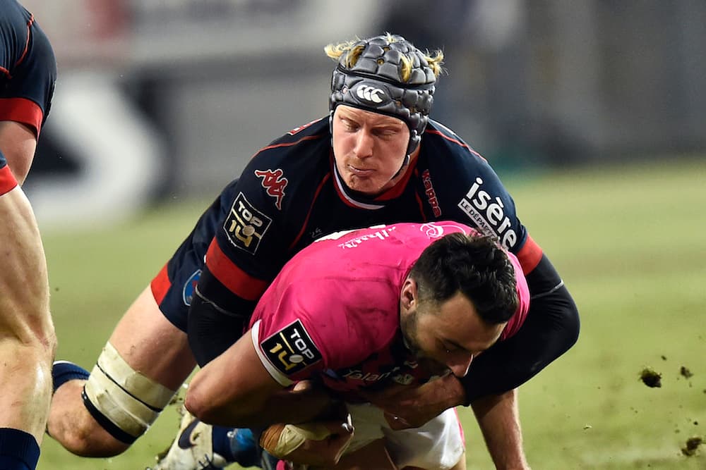 Peter Kimlin is one of the Grenoble players under investigation. Photo: AFP