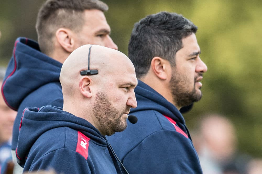 The days of the halftime coach's spray are over according to Zane Hilton. Photo: ARU Media/Stu Walmsley