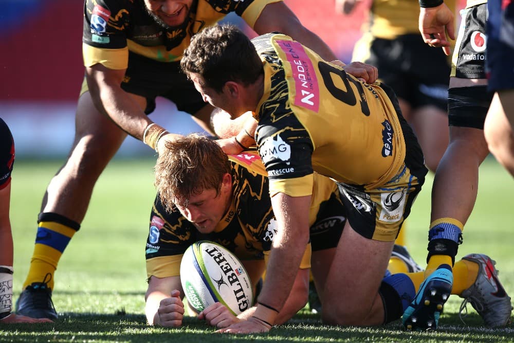 Andrew Ready has scored either side of half time to come back into the match against the Rebels on Saturday. Photo: Getty Images