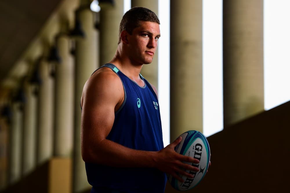 Junior Wallabies backrower Will Harris is looking forward to Australia's Oceania U20 clash against New Zealand. Photo: RUGBY.com.au/Stuart Walmsley