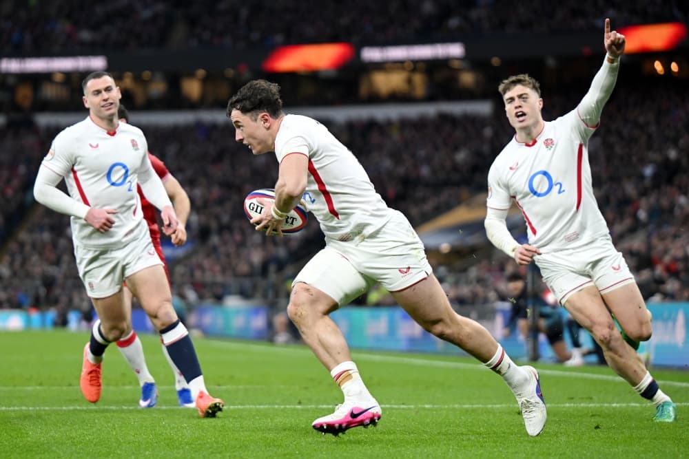 Henry Arundell nabbed a hat-trick as England took care of Wales. Photo: Getty Images