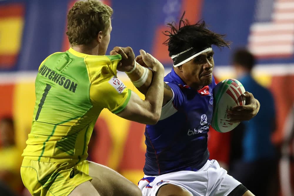 The Aussie Sevens have been relegated to the fifth-place fight. Photo: Getty Images