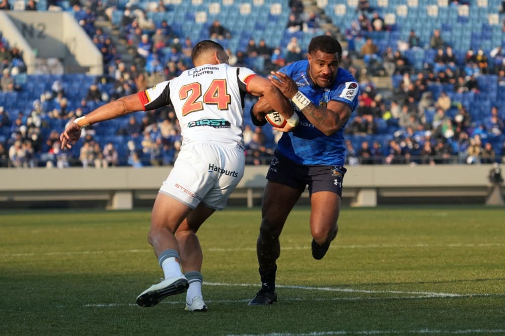 Marika Koroibete scored as the Wild Knights defeated the Chiefs. Photo: Getty Images