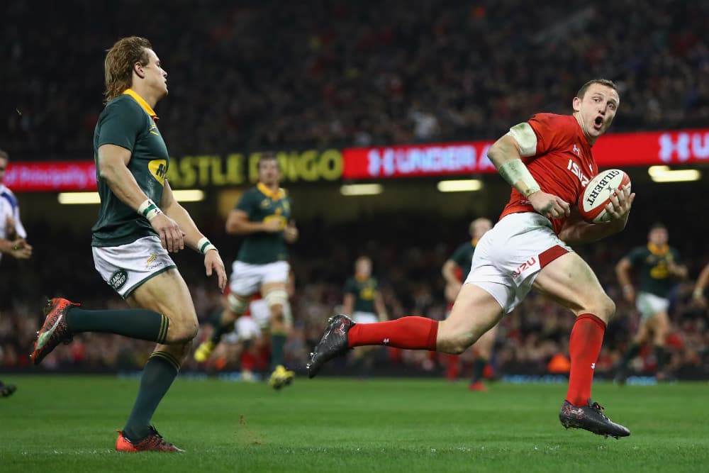 Hadleigh Parkes scored a sensational double in his Test debut. Photo: Getty Images