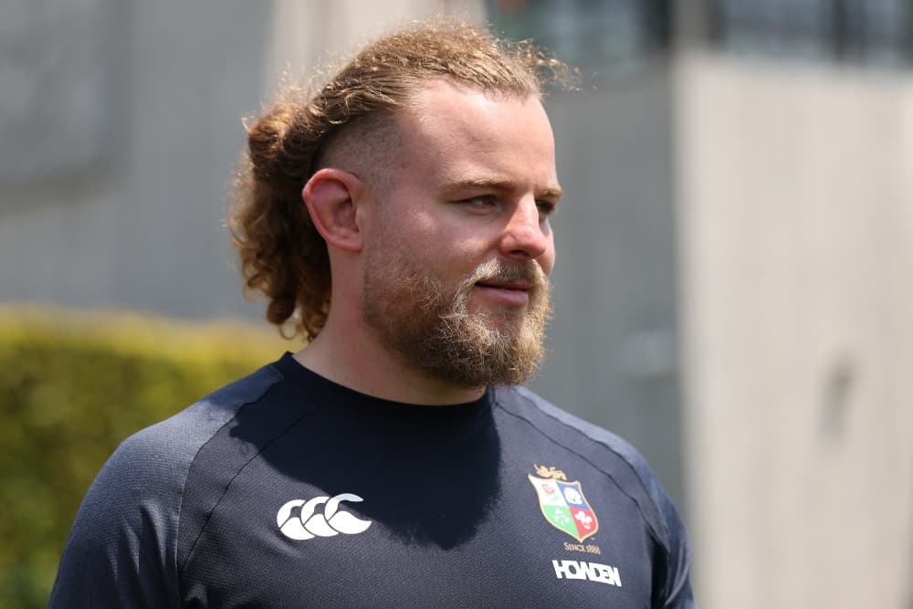 Coach Andy Farrell has praised Aussie-born Lion Finlay Bealham after his Lions call-up. Photo: Getty Images