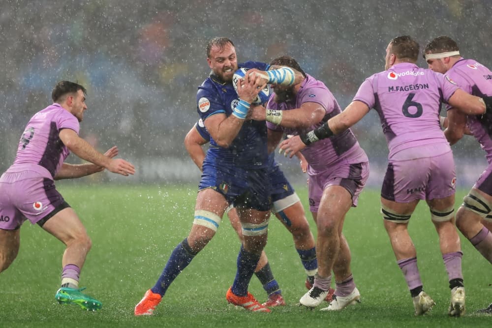 Niccolo Cannone has been banned for four matches over his headbutt. Photo: Getty Images