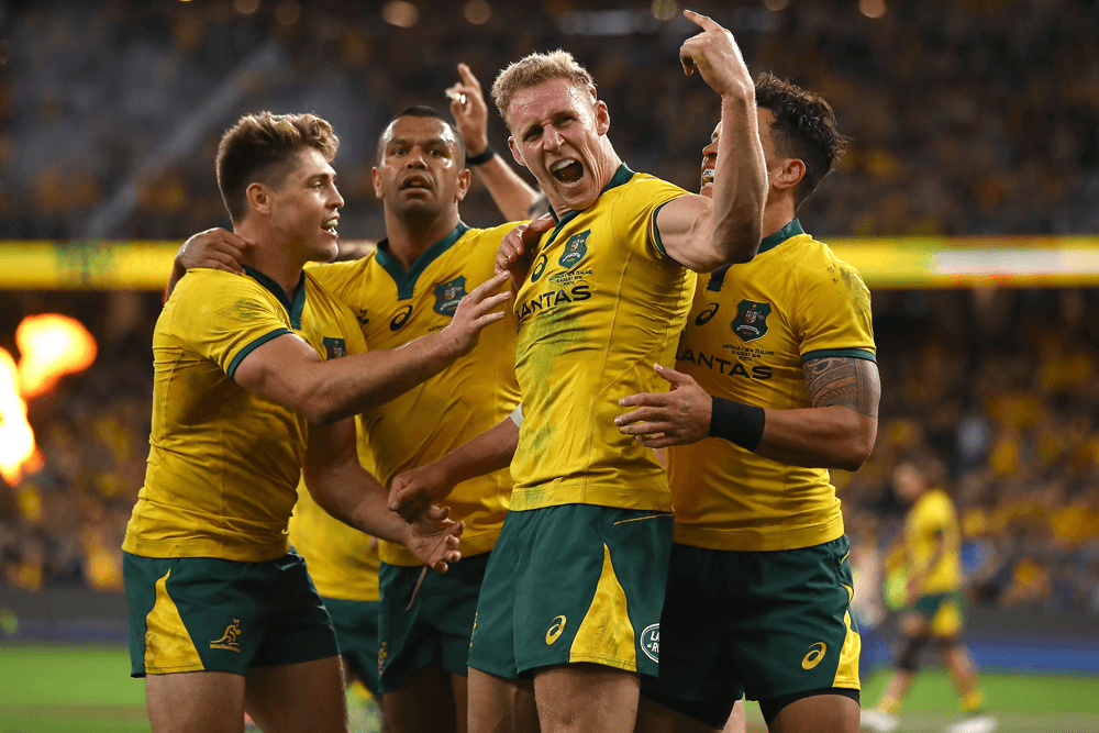 Reece Hodge has re-signed with the Rebels and Wallabies. Photo: Getty Images