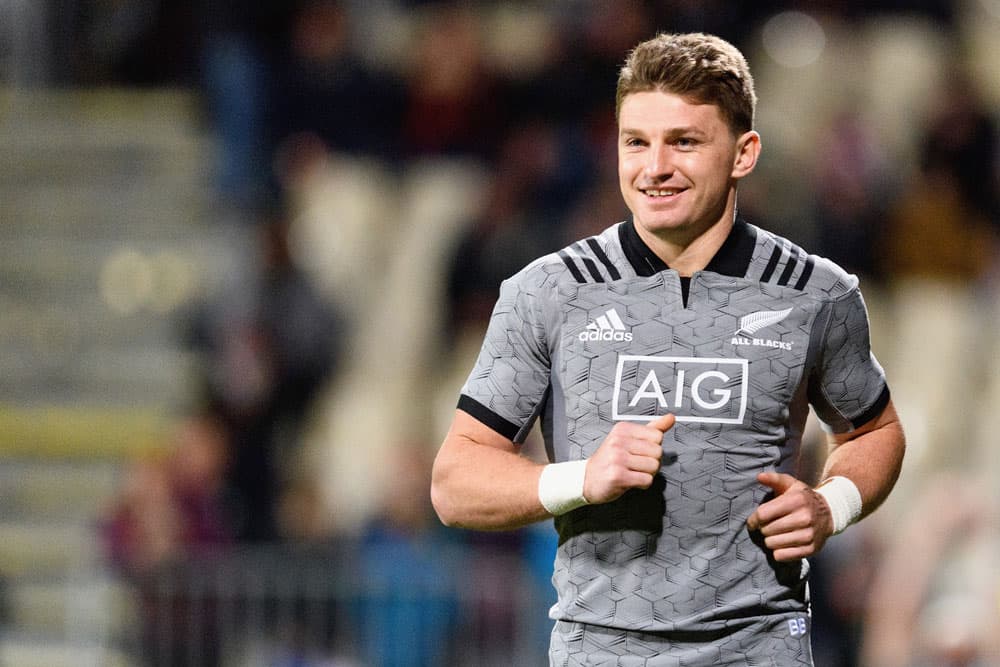 Beauden Barrett's shift to fullback has been part of a new look All Black this year. Photo: Getty Images 