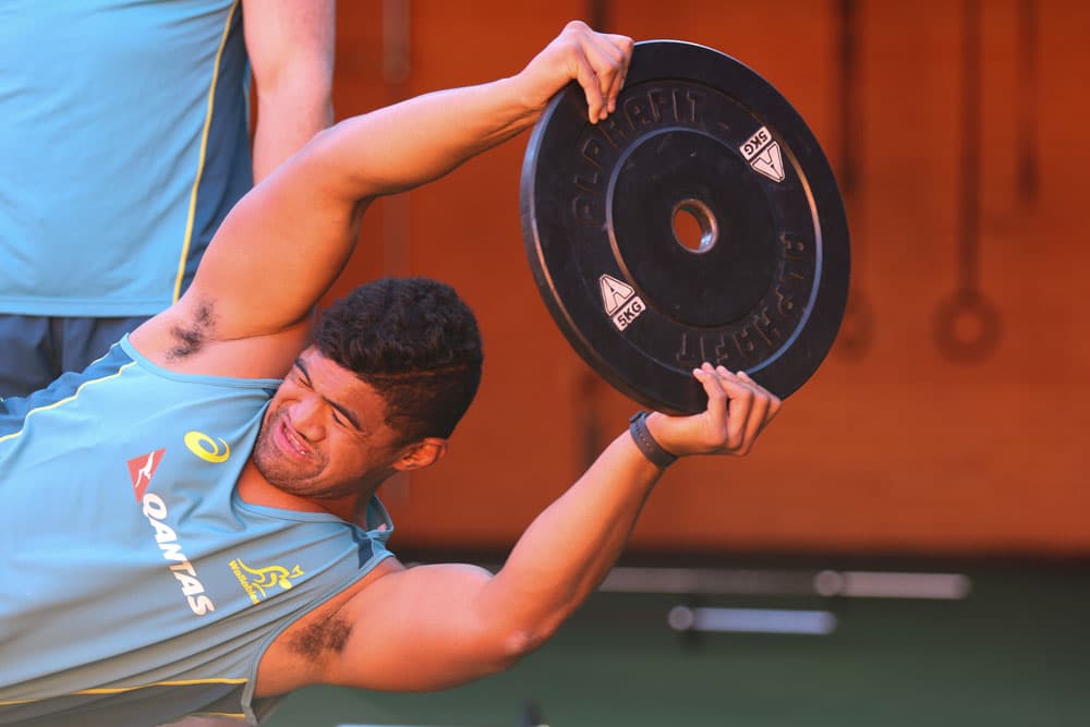 Jordan Uelese has impressed plenty in Wallabies camp. Photo: ARU Media