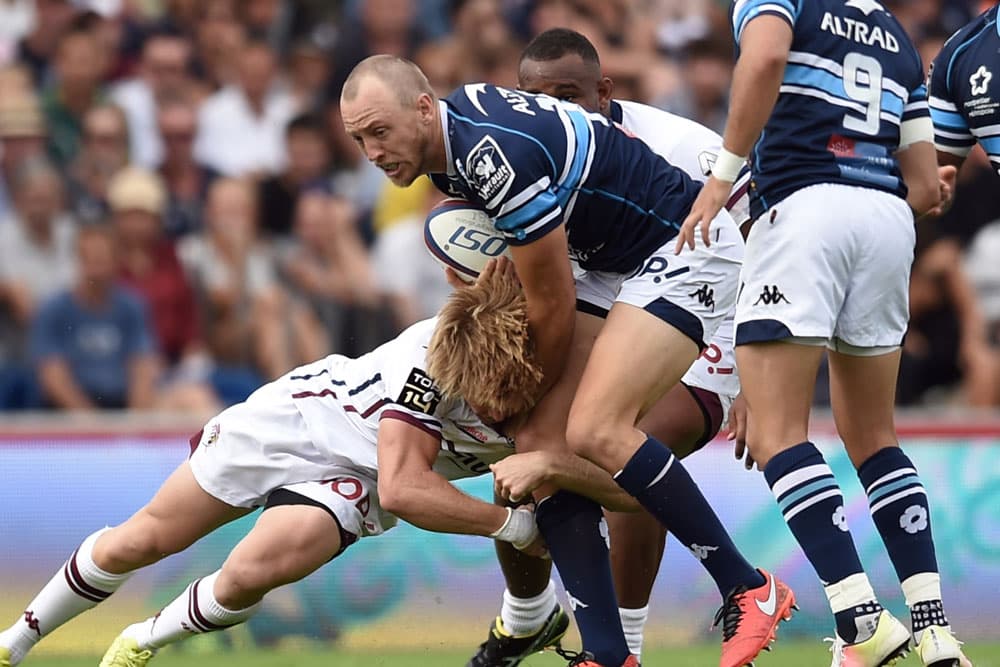 Jesse Mogg scored a pivotal try for Montpellier. Photo: AFP