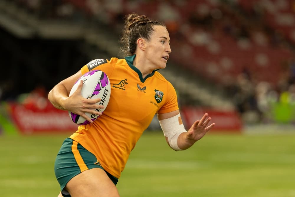 Maya Stewart impressed on her first day on the Sevens circuit. Photo: World Rugby