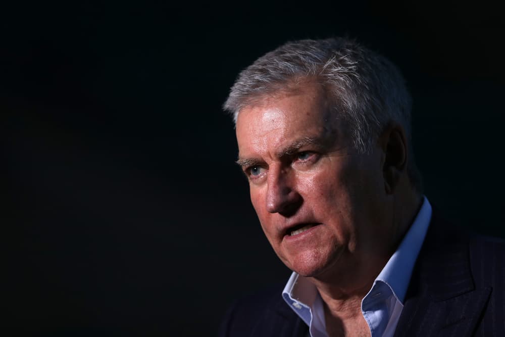 Bill Sweeney expects tens of millions of dollars of losses in the wake of the coronavirus pandemic. Photo: Getty Images